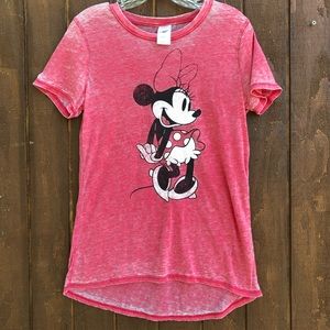 SALE DISNEY Minnie Mouse Acid Washed Shirt